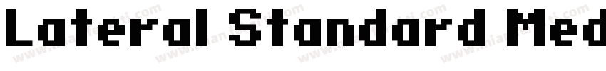 Lateral Standard Medium字体转换